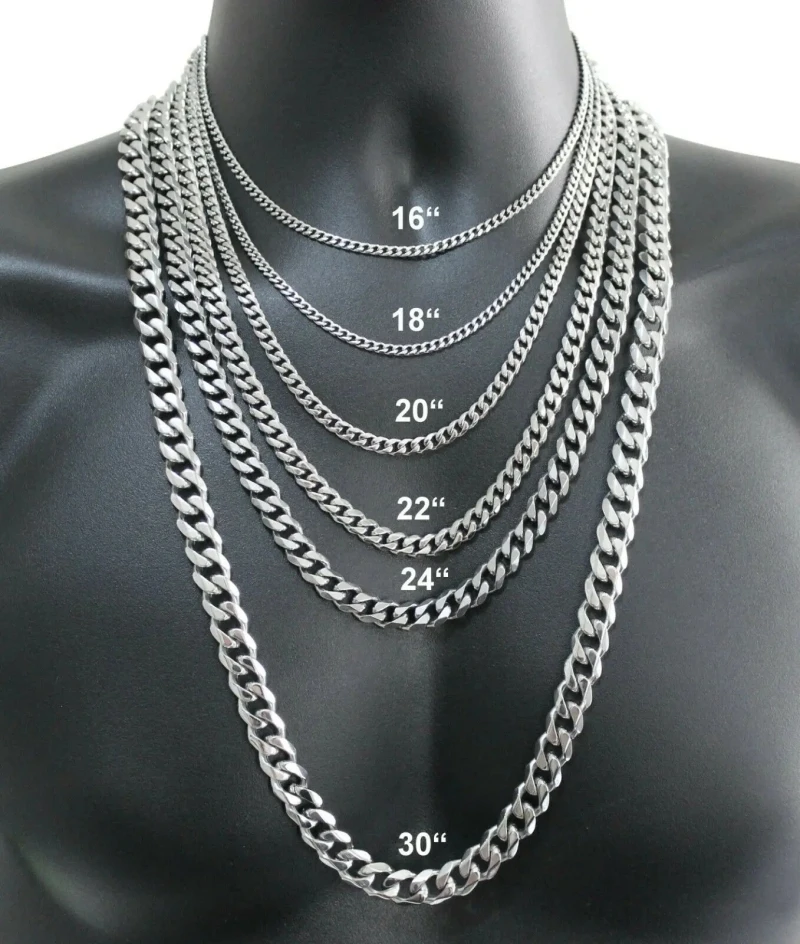 Cuban Link Chain 12Mm - Heren 925 sterling zilveren ketting 2/4/6/8/10/12MM