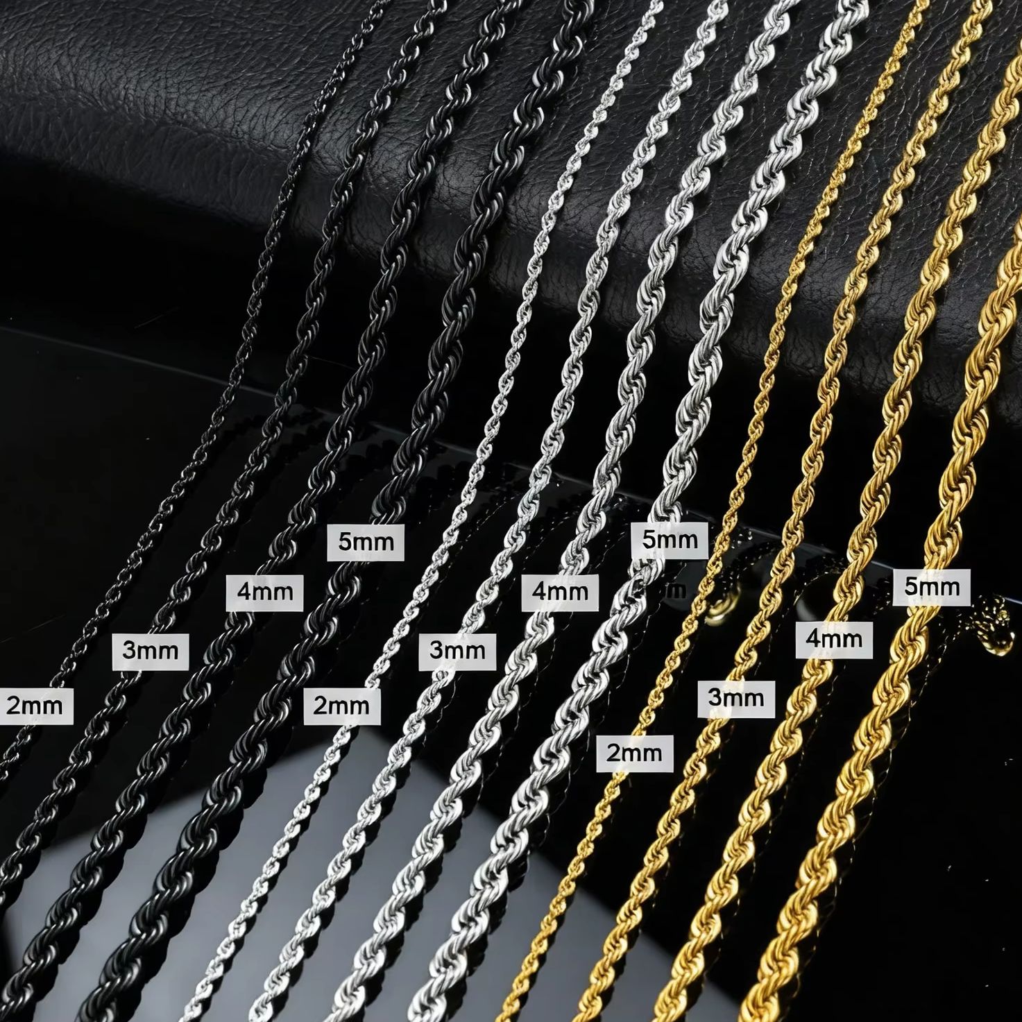 Cuban Link Chain 12Mm - Mannen Touwen Lange Ketting Rvs Minimalistische