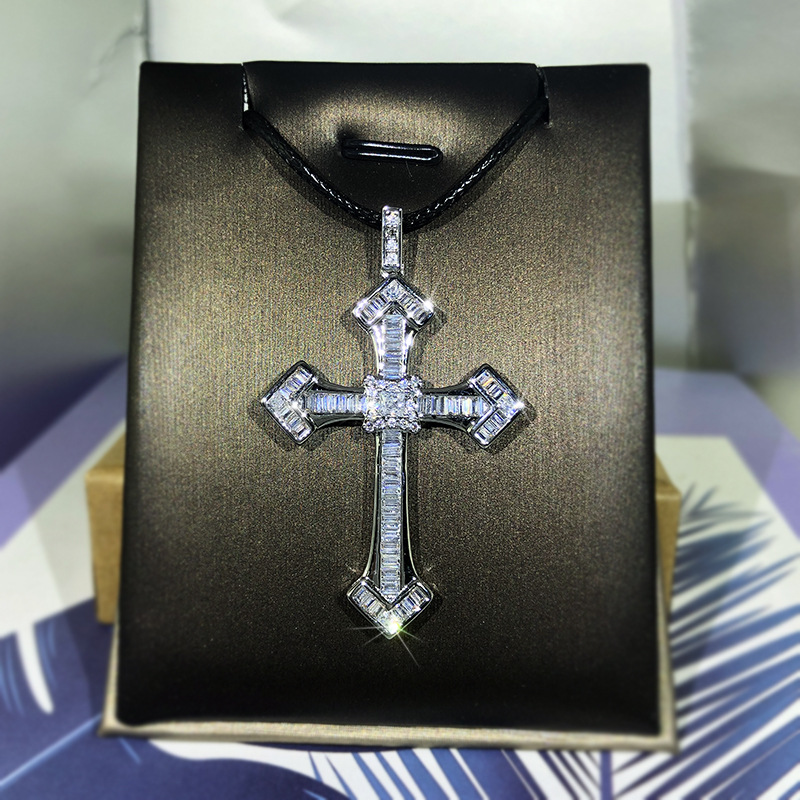 925 Sterling Silver Chain Necklace Men - 925 Sterling Zilver Fijne Witte Zirkoon