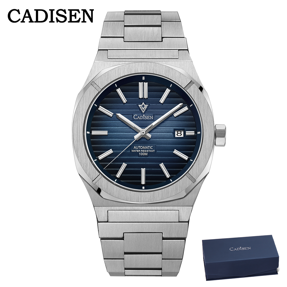 Watch Accessories - CADISEN 2026 Duikhorloge Saffier MIYOTA 8215