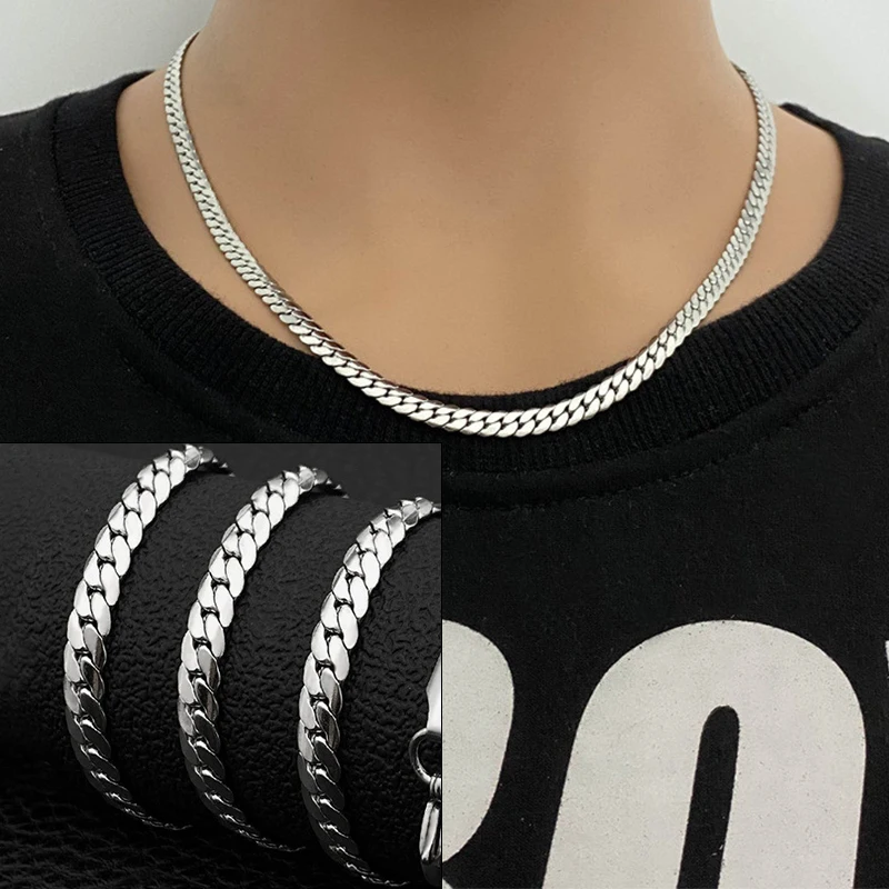 Cuban Link Chain 12Mm - 1Pc 6 Mm Mannen 925 Sterling