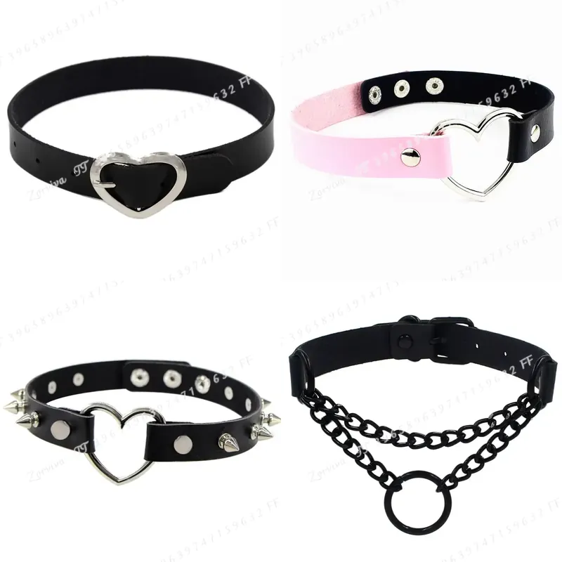 Harajuku Punk Rock Gothic Chok - Goth Punk Spike Choker recensie en prijs