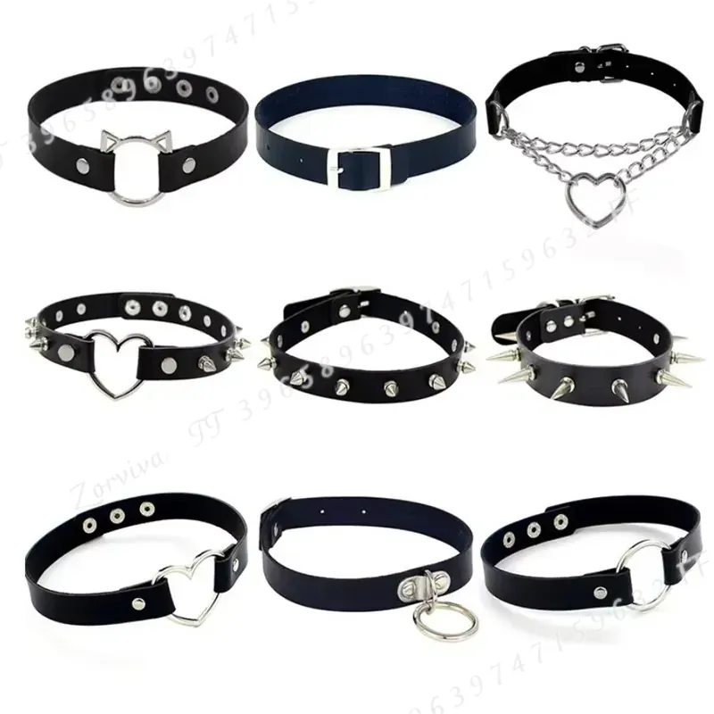 Harajuku Punk Rock Gothic Chok - Goth Punk Spike Choker recensie en prijs