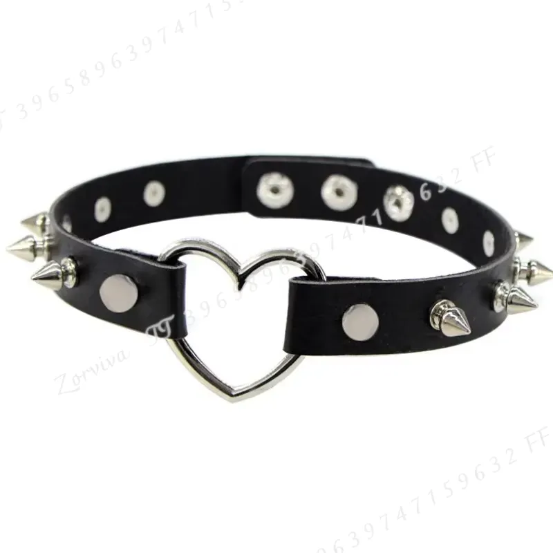 Harajuku Punk Rock Gothic Chok - Goth Punk Spike Choker recensie en prijs