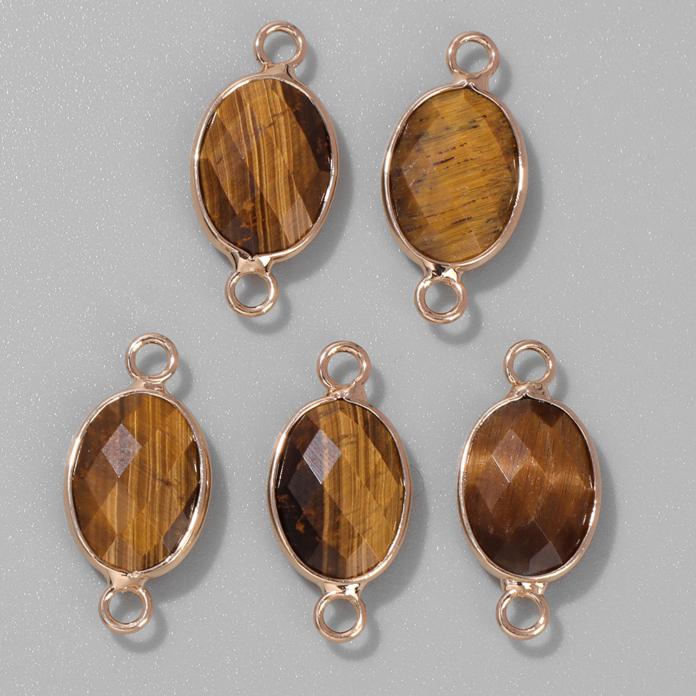3 Stuks Gefacetteerde Natuurst - Crystal Pendant Necklace Natural Stone recensie en prijs