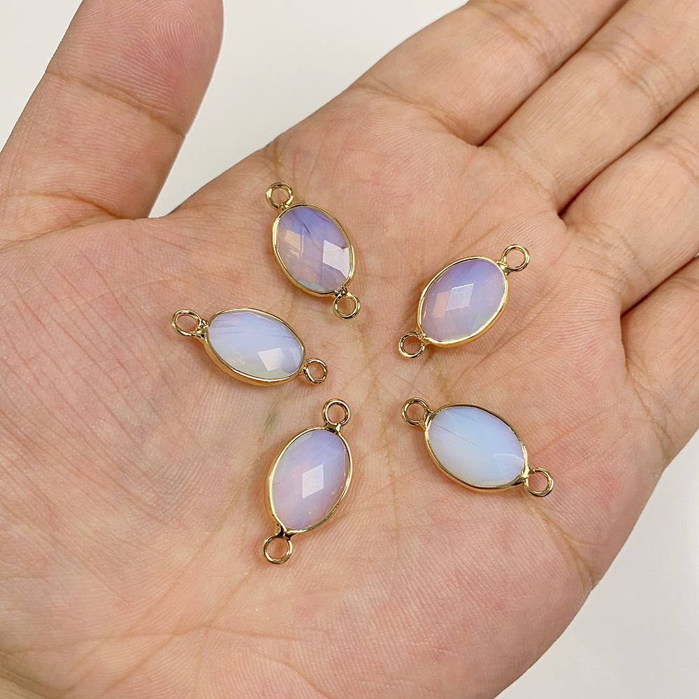 3 Stuks Gefacetteerde Natuurst - Crystal Pendant Necklace Natural Stone recensie en prijs
