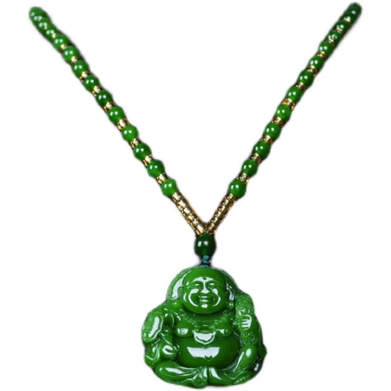 Chinese Groene Jade Maitreya B - Necklaces recensie en prijs