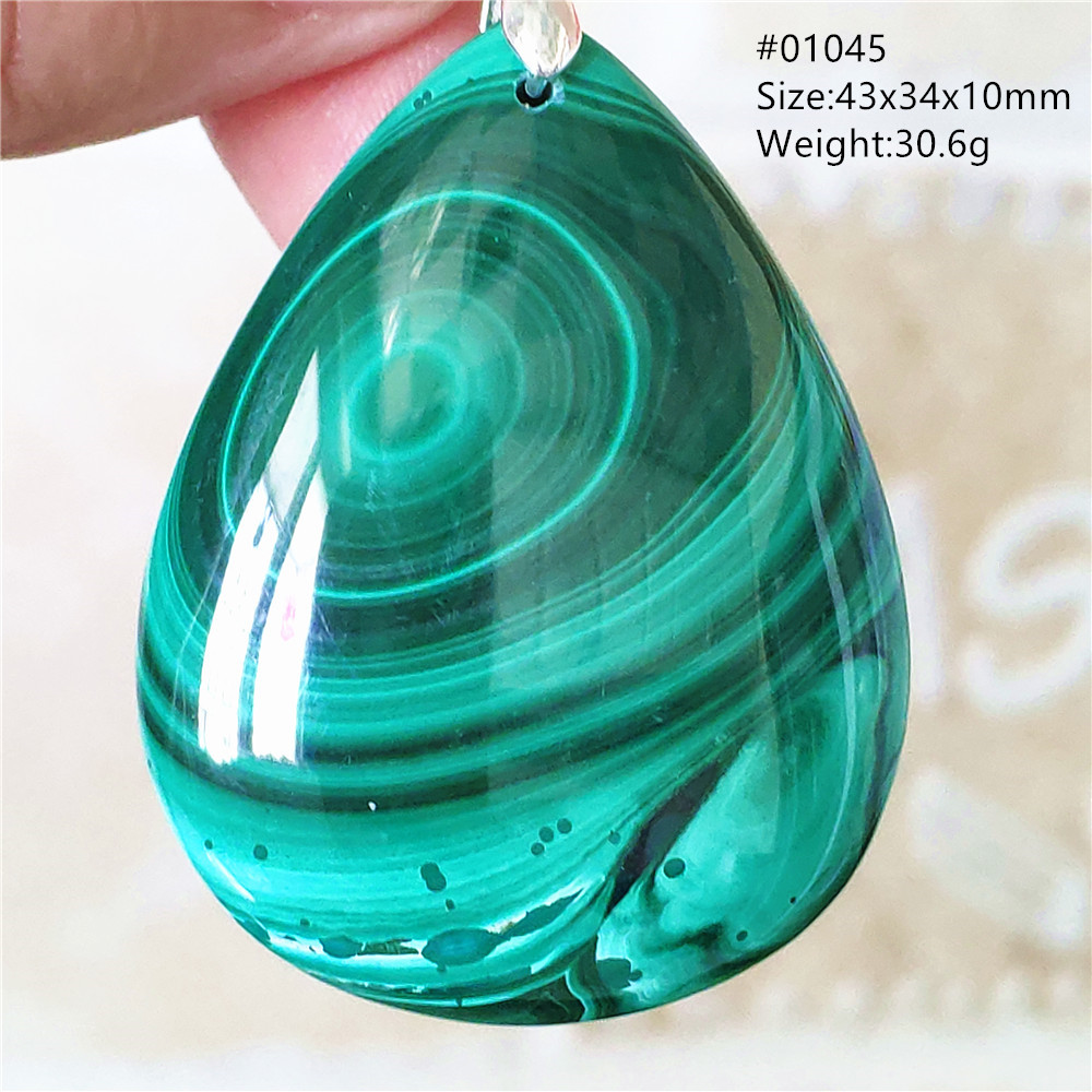 Natuurlijke Groene Malachiet C - 925 Sterling Silver Chain Necklace Men recensie en prijs