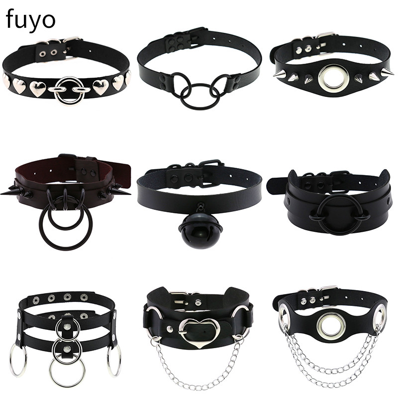 Punk Bells Zwarte Spike Choker - Goth Punk Spike Choker recensie en prijs