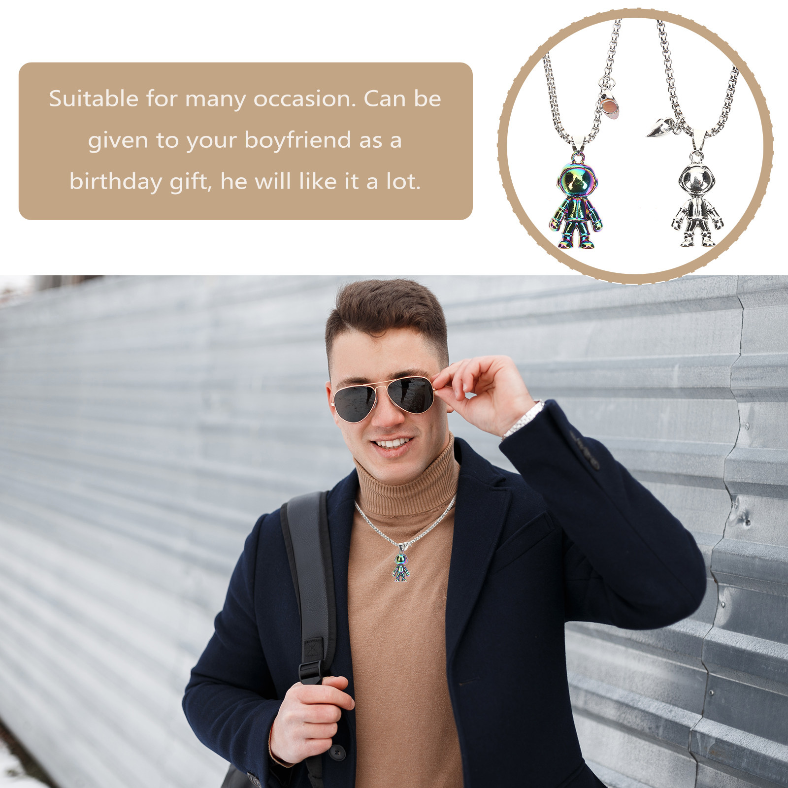 Bijpassende kettingen voor kop - Magnetic Couple Matching Necklaces recensie en prijs