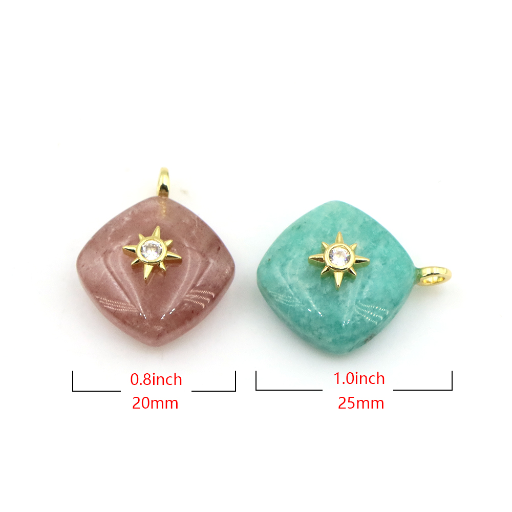 Geometrische vorm kristallen n - Crystal Pendant Necklace Natural Stone recensie en prijs