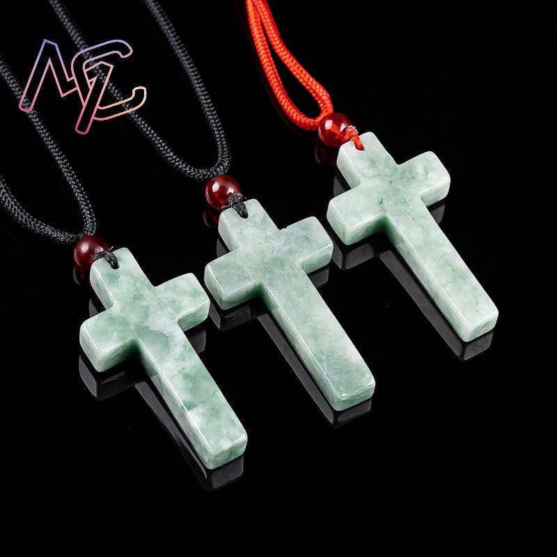 Myanmar Jadeïet Kruis Hanger K - Necklaces recensie en prijs