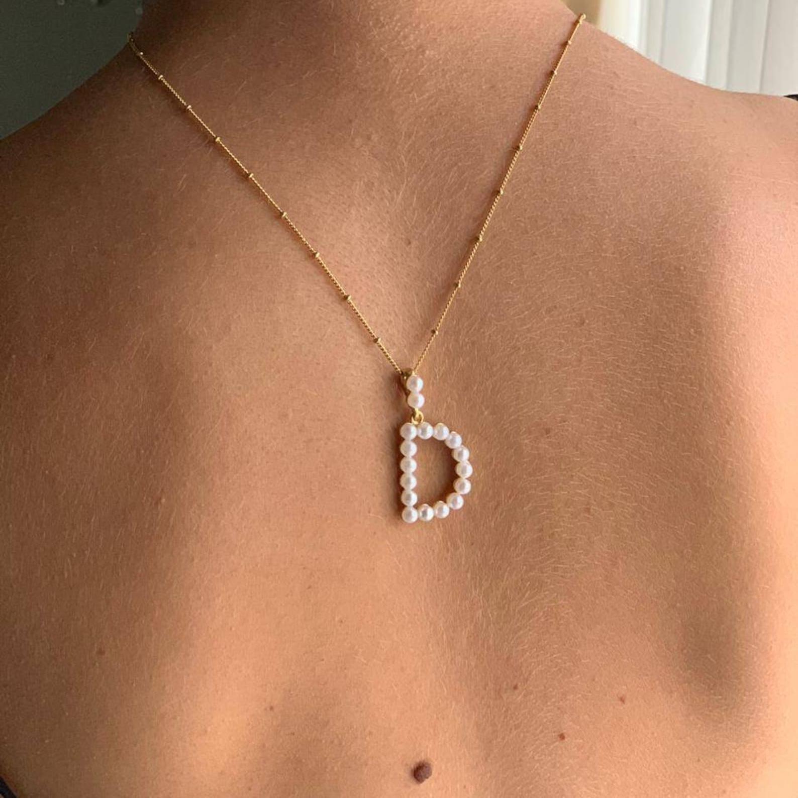 Parel Eerste Gelaagdheid Hange - Custom Name Necklace Stainless Steel recensie en prijs