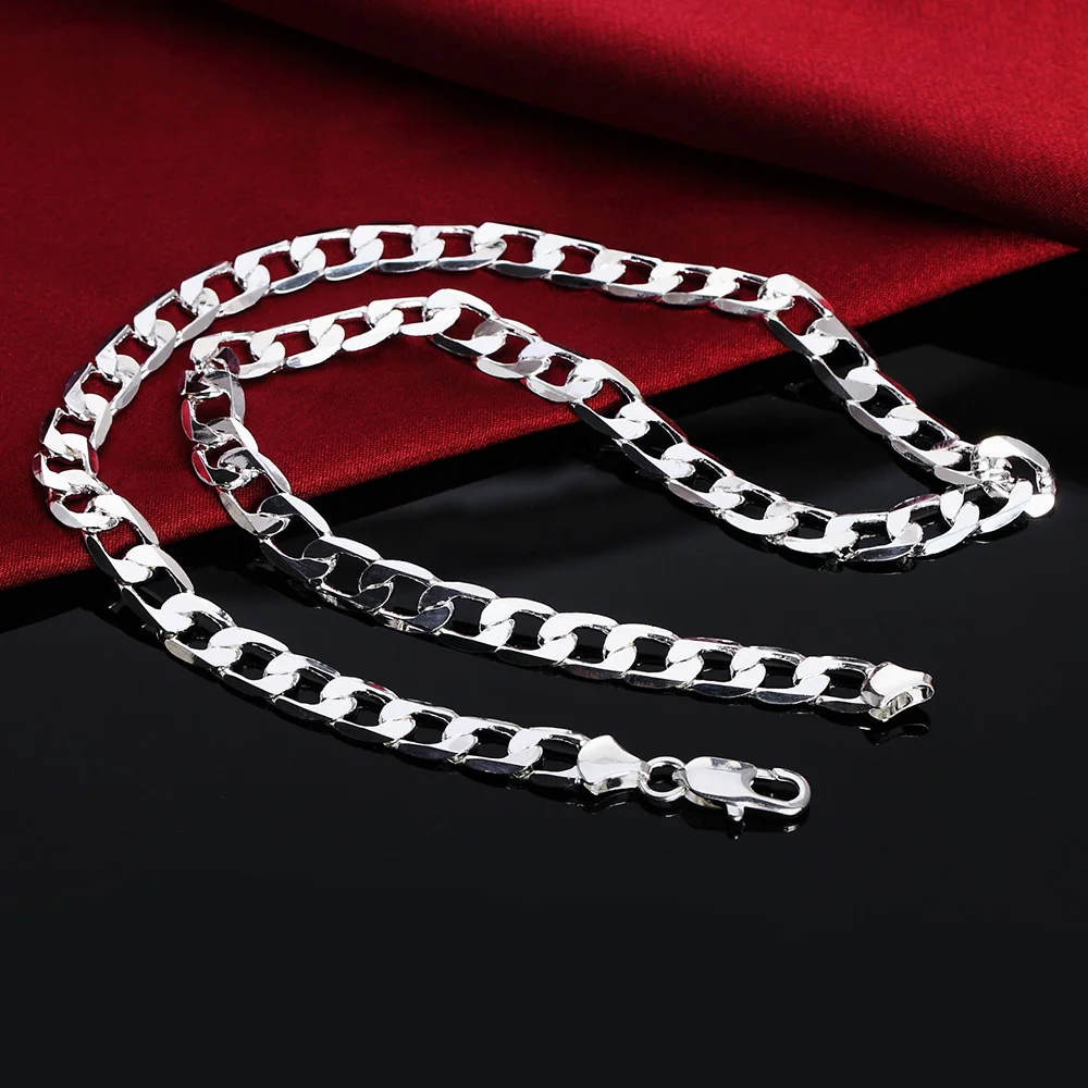 Whosale 925 Sterling Zilver 6M - 925 Sterling Silver Chain Necklace Men recensie en prijs