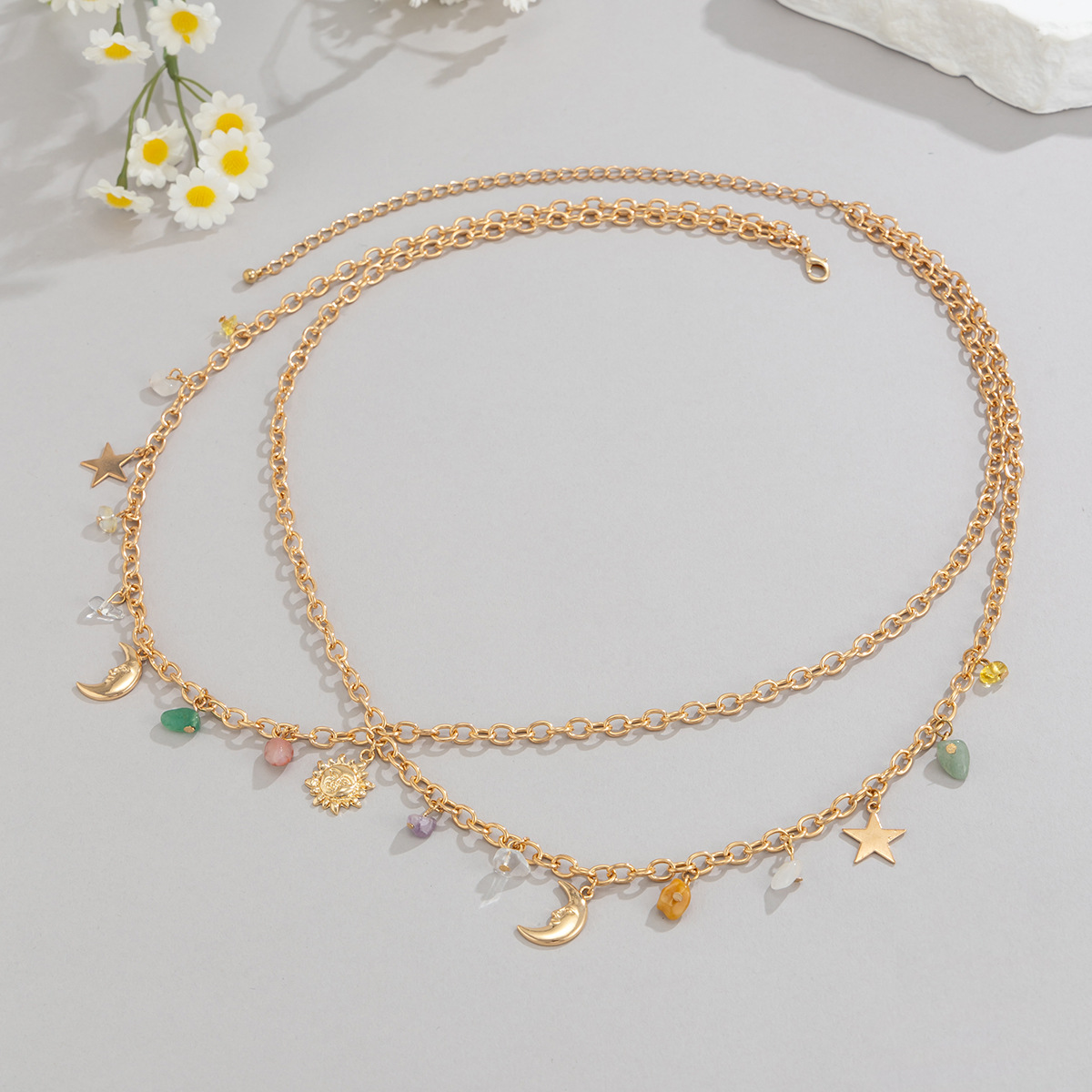 Boho Ster Maan Zon Hanger Tail - Body Jewelry recensie en prijs