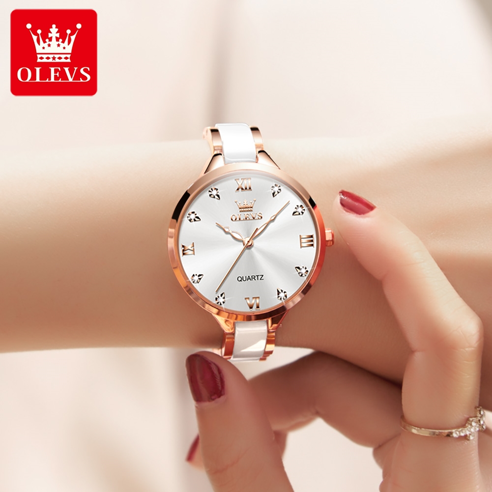 OLEVS 5872 Vrouwen Horloges Qu - Watch Accessories recensie en prijs