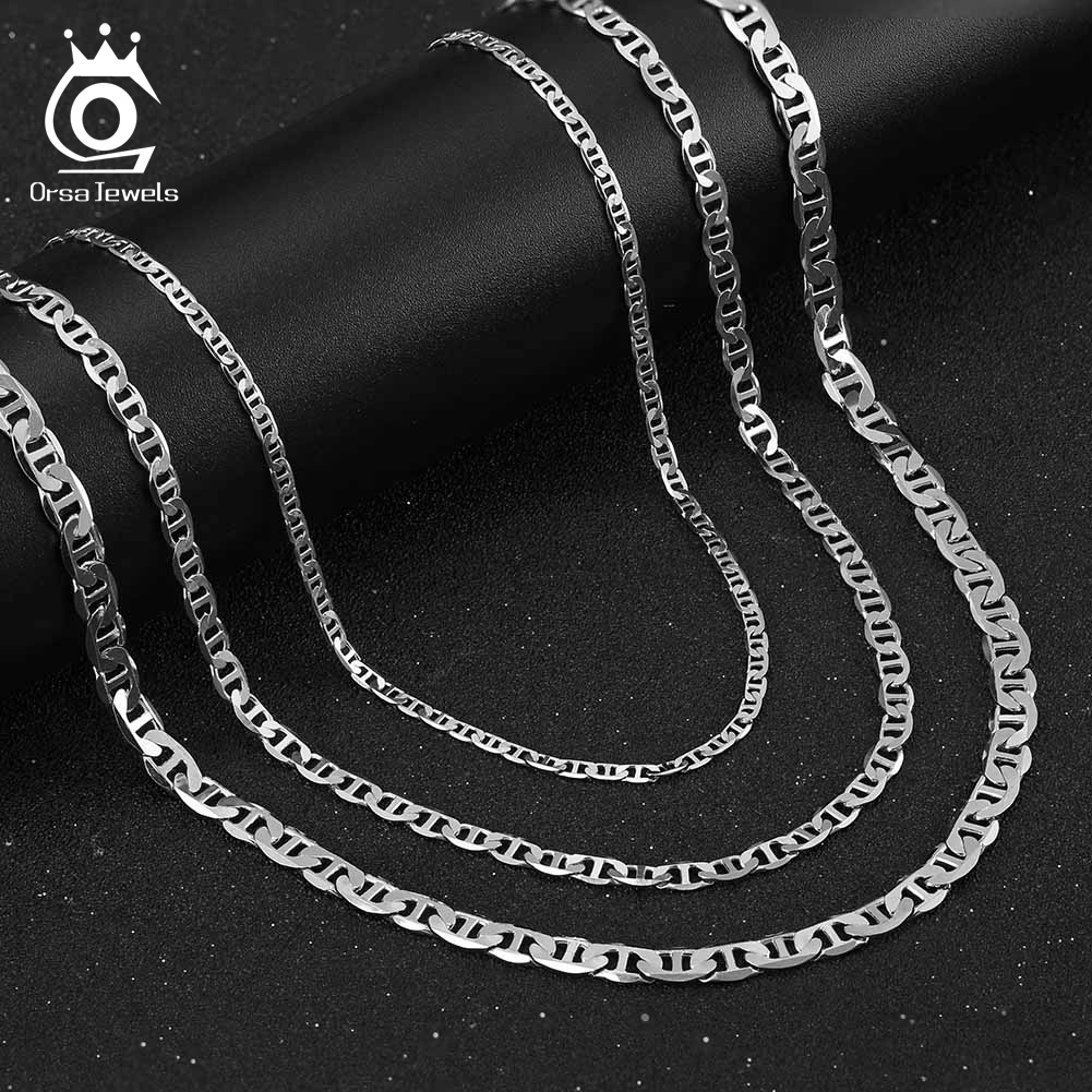 ORSA JUWELEN 925 sterling zilv - Cuban Link Chain 12Mm recensie en prijs