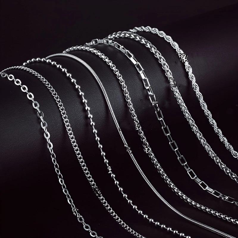 8-delige heren roestvrijstalen - Cuban Link Chain 12Mm recensie en prijs
