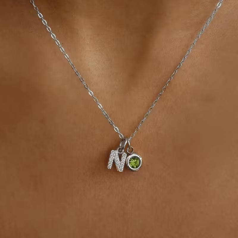 Op maat gemaakte A-Z initialen - Custom Name Necklace Stainless Steel recensie en prijs
