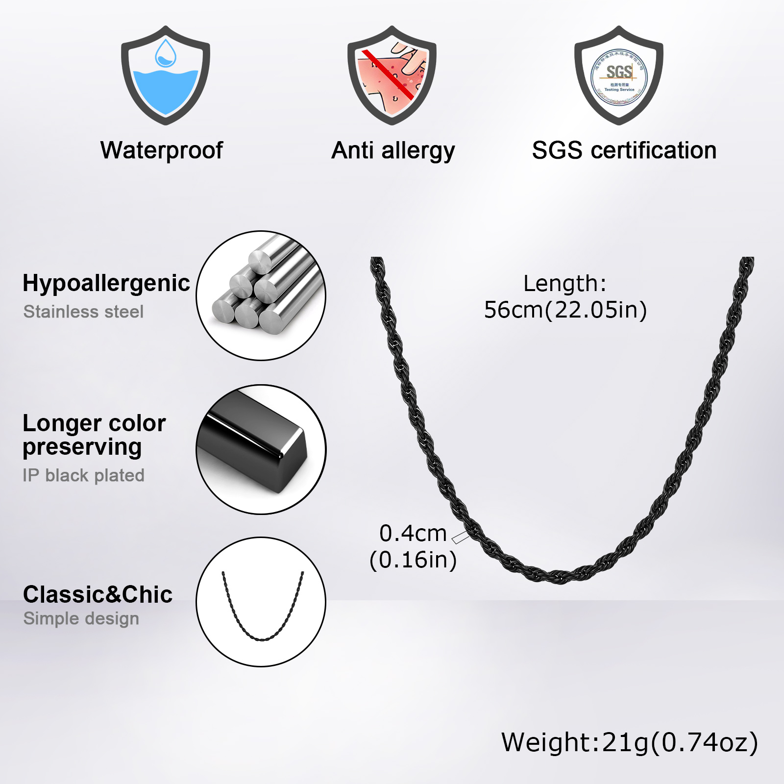 Mannen Touwen Lange Ketting Rv - Cuban Link Chain 12Mm recensie en prijs