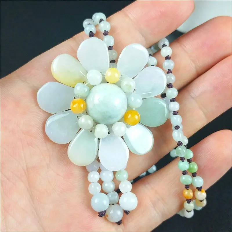 Certified Birmese Jade Zonnebl - Necklaces recensie en prijs
