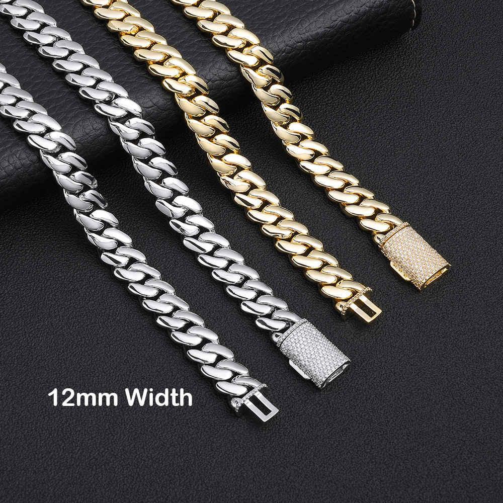ESKEEM 12mm 14K vergulde Cubaa - Cuban Link Chain 12Mm recensie en prijs