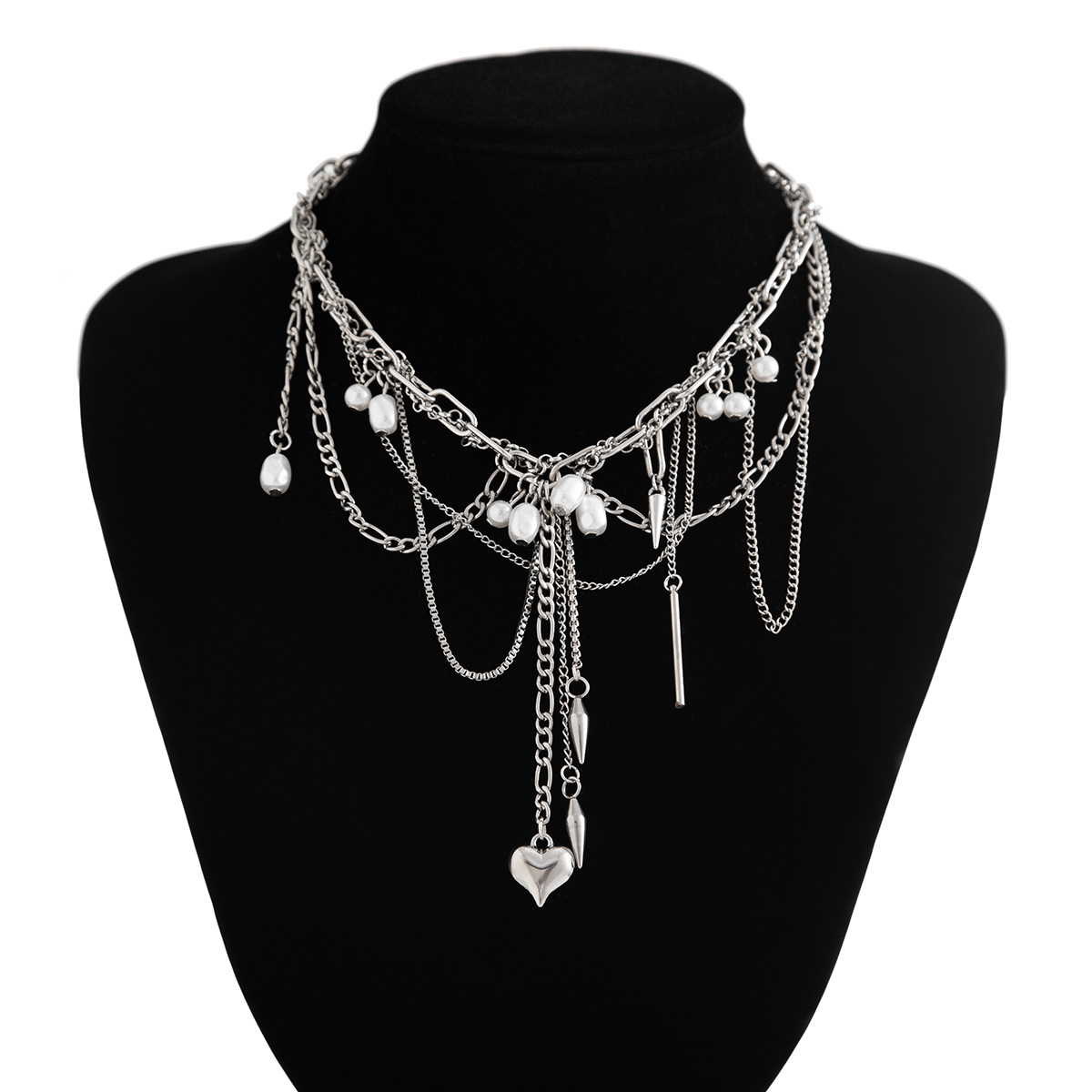Vintage onregelmatige imitatie - Pearl Choker Necklace Vintage recensie en prijs