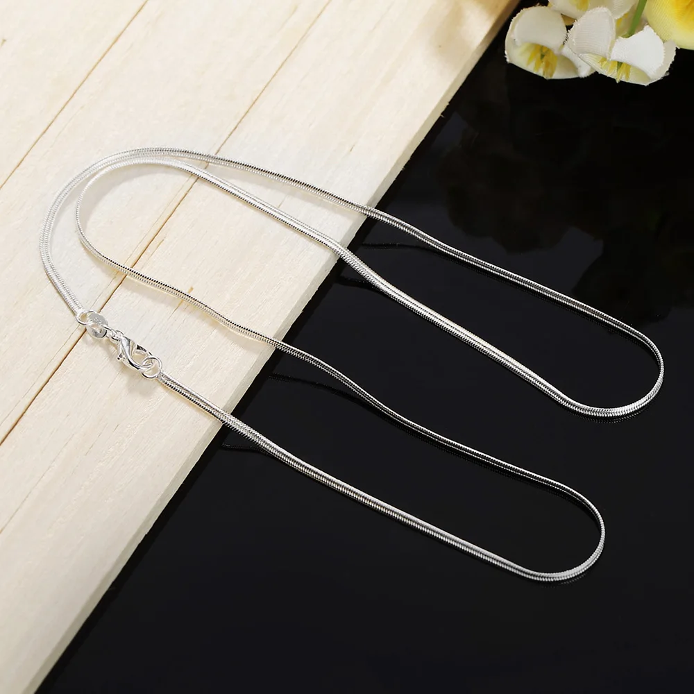 40-75Cm Lengte 925 Sterling Zi - 925 Sterling Silver Chain Necklace Men recensie en prijs
