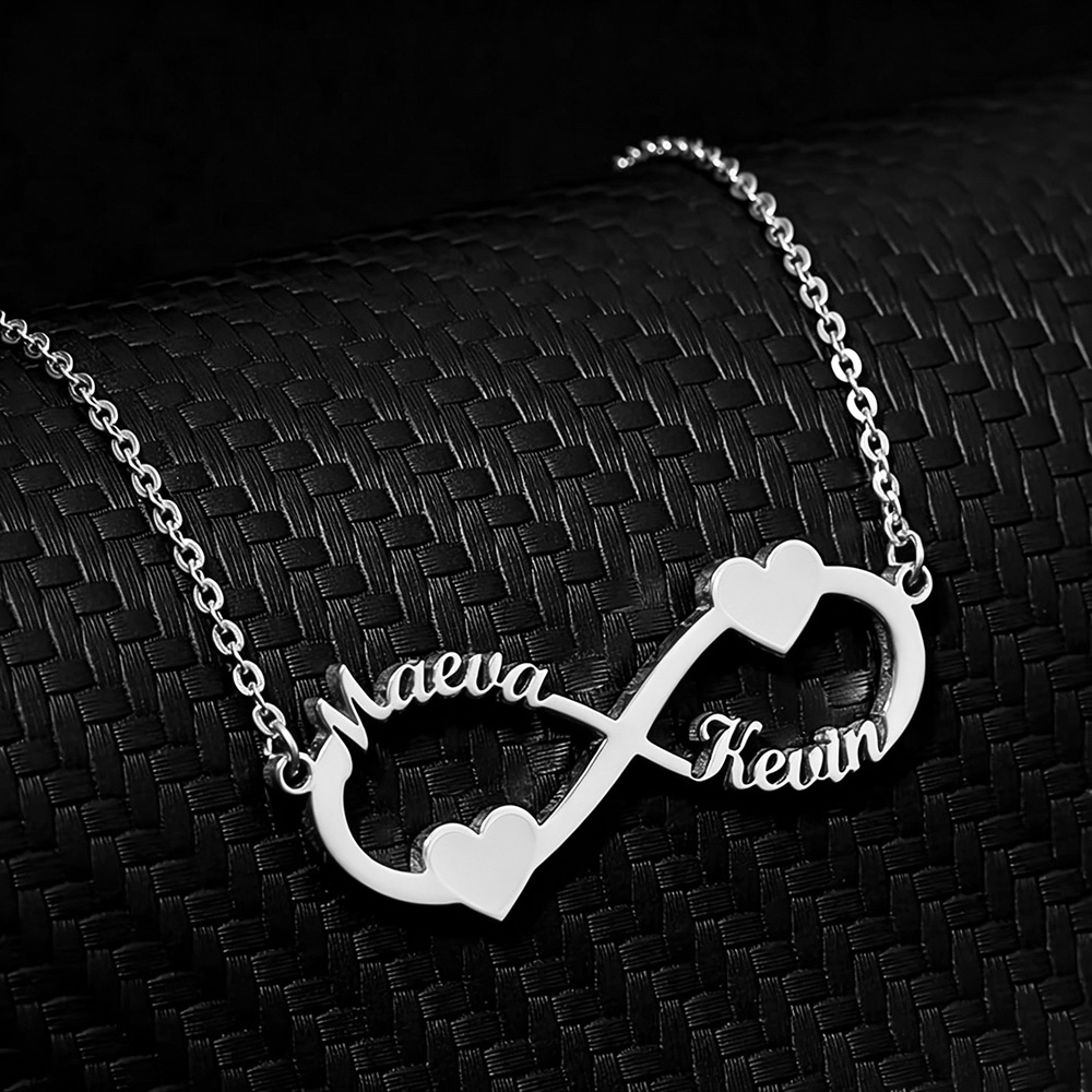Aangepaste naamketting Infinit - Custom Name Necklace Stainless Steel recensie en prijs