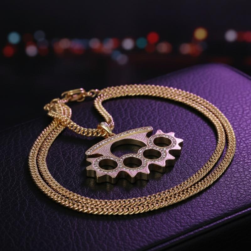 Y2K Punk roestvrijstalen hange - Layered Pendant Necklace Aesthetic recensie en prijs