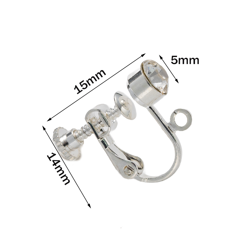 10 stuks messing clip op oorbe - Body Jewelry recensie en prijs