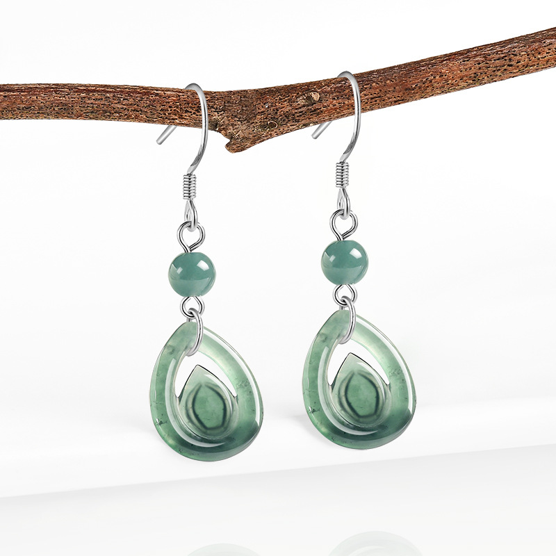 Blauwe Myanmar Jadeïet Waterdr - Earrings recensie en prijs