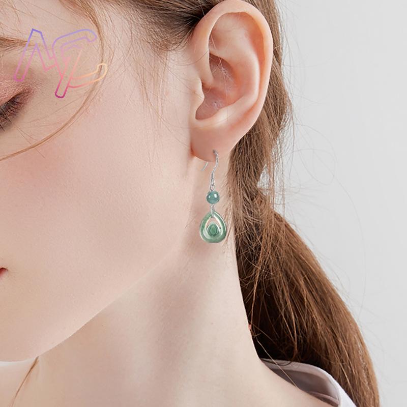 Blauwe Myanmar Jadeïet Waterdr - Earrings recensie en prijs