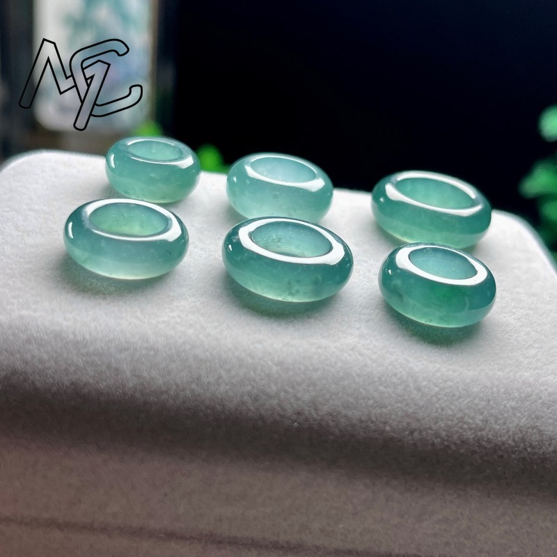 Natuurlijke smaragd blauw wate - Rings recensie en prijs