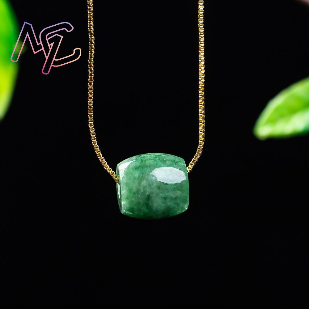 Natuurlijke echte jade kraal h - Necklaces recensie en prijs