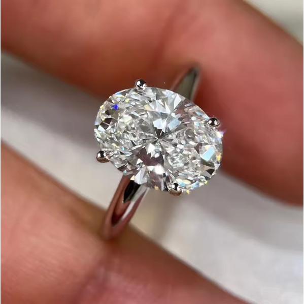 1/2/3 Karaat Oval Cut Moissani - Moissanite Engagement Ring 1 Carat recensie en prijs